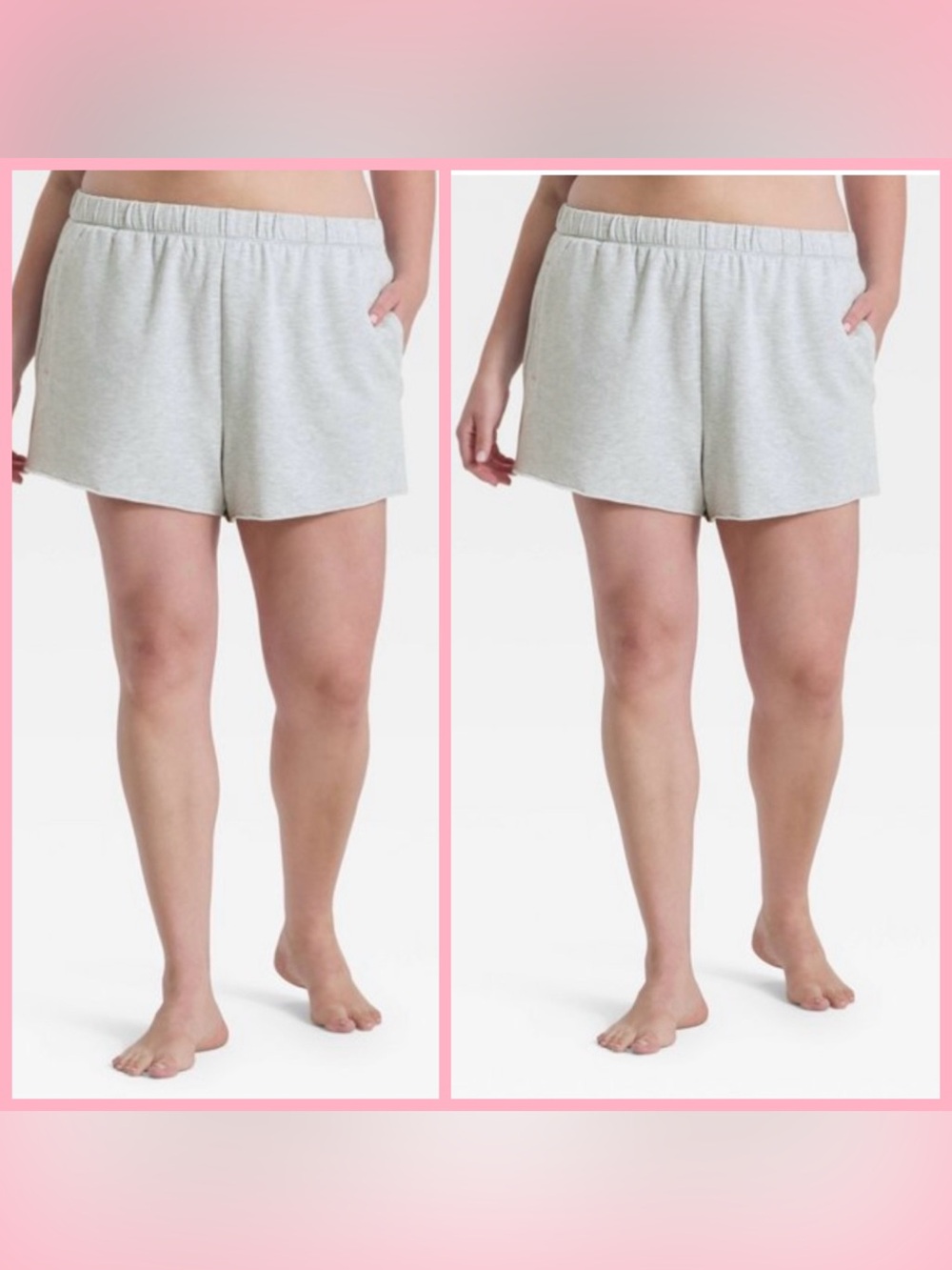 Wild fable Light Gray Lounge Shorts / bundle of 2 pairs X-Large